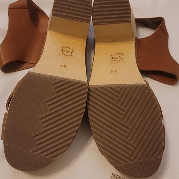 Loft leather wooden platforms size 8 - Picture 7 of 12